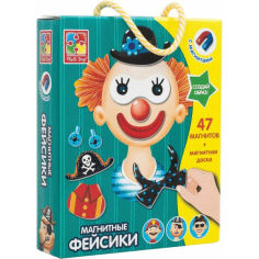 Акція на Настільна гра магнітна (3-4 роки) Vladi Toys Фейсик (рус) (VT3702-09) від Comfy UA