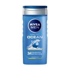 Акция на Гель для душу NIVEA MEN Arctic Ocean 3 в 1 для тіла, обличчя та волосся, 250 мл от Eva