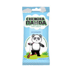 Акция на Дитячі вологі серветки Snow Panda Kids проти бактерій, 15 шт от Eva