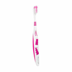 Акція на Дитяча зубна щітка Paro Swiss Junior рожева, 1 шт від Eva