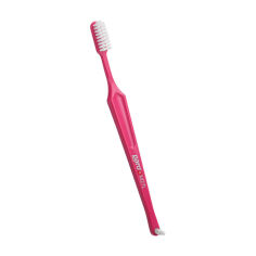 Акція на Зубна щітка Paro Swiss Classic M27L середньої жорсткості, рожева, 1 шт від Eva