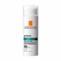 Акция на Сонцезахисний коригувальний гель-крем La Roche-Posay Anthelios Oil Correct SPF 50+ для щоденного догляду за проблемною шкірою обличчя, 50 мл от Eva