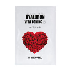 Акція на Тонізувальна тканинна маска для обличчя Medi-Peel Vita Toning Ampoule Mask, 30 мл від Eva