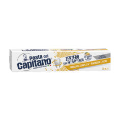 Акція на Антибактеріальна зубна паста Pasta del Capitano Ginger з імбирем, 75 мл від Eva