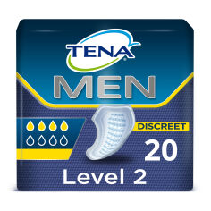 Акція на Урологічні прокладки чоловічі TENA Men Active Fit Level 2, 20 шт від Eva