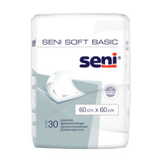 Акція на Пелюшки гігієнічні Seni Soft Basic 60*60 см, 30 шт від Eva
