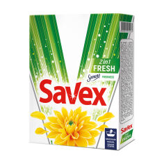 Акція на Пральний порошок для білих і кольорових тканин Savex 2in1 Fresh, ручне прання, 400 г від Eva