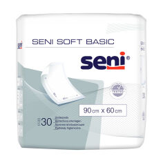 Акція на Пелюшки гігієнічні Seni Soft Basic 90*60 см, 30 шт від Eva