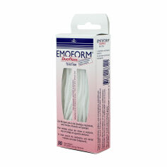 Акція на Зубна нитка (суперфлос) Dr. Wild Emoform Duofloss Fine тонкий, 30 шт від Eva