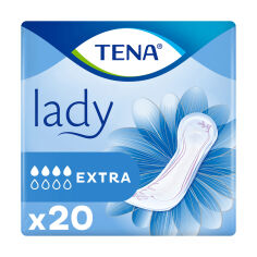 Акція на Урологічні прокладки жіночі TENA Lady Slim Extra, 20 шт від Eva