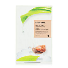 Акція на Тканинна маска для обличчя Mizon Joyful Time Essence Mask Равлик, 23 г від Eva