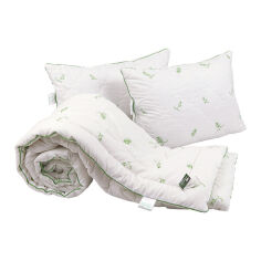 Акция на Набор Bamboo Style зимнее одеяло и две подушки Руно 200х220 см + 2 подушки 50х70 см от Podushka