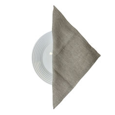 Акція на Салфетка льняная Linen Style SoundSleep натуральная салфетка 30х30 см від Podushka