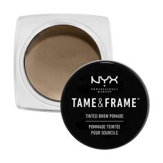 Акция на Помада для брів NYX Professional Makeup Tame & Frame Tinted Brow Pomade 01 Blonde, 5 г от Eva