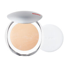 Акція на Компактна запечена пудра для обличчя Pupa Luminys Silky Baked Face Powder 04 Champagne, 9 г від Eva