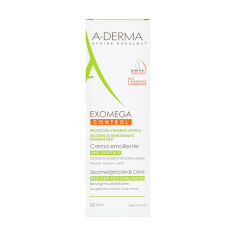 Акція на Пом'якшувальний крем для тіла A-Derma Exomega Control Emollient Cream Anti-Scratching, 200 мл від Eva