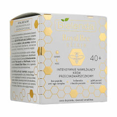 Акция на Зволожувальний крем для обличчя Bielenda Royal Bee Elixir 40+ Anti-Wrinkle Moisturizing Cream проти зморшок, 50 мл от Eva