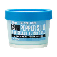 Акція на Антицелюлітний кріо-гель для тіла Mr.Scrubber Stop Cellulite Pepper Slim Anticellulite Cryo-Gel, 100 г від Eva
