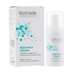 Акція на Заспокійливий крем для обличчя Biotrade Sebomax Cream при себорейному дерматиті, 30 мл від Eva