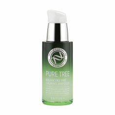 Акція на Сироватка для обличчя Enough Pure Tree Balancing Pro Calming Ampoule з екстрактом чайного дерева, 30 мл від Eva