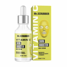 Акція на Омолоджувальна сироватка для обличчя Mr.Scrubber Face ID. Skin Booster Milk Serum з вітаміном С, 30 мл від Eva