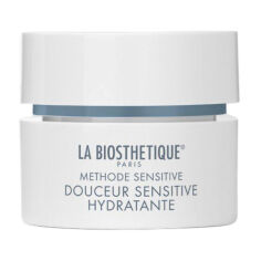 Акція на Регенерувальний, зволожувальний крем для обличчя La Biosthetique Douceur Sensitive Hydratante для чутливої, зневодненої шкіри, 50 мл від Eva