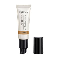 Акція на Тональна основа для обличчя IsaDora Skin Tint Perfecting Cream Foundation 34 Deep, 30 мл від Eva