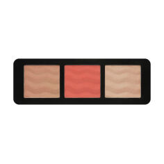 Акція на Палетка для контурингу обличчя W7 The Cheeky Trio Palette, 21 г від Eva