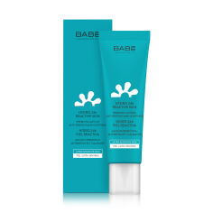 Акція на Зволожувальний крем для обличчя BABE Laboratorios Anti-Irritant and Soothing Cream для чутливої шкіри, 50 мл від Eva