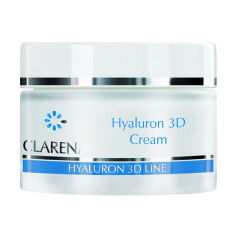 Акция на Ультразволожувальний крем Clarena Hyaluron 3D Line Hyaluron 3D Cream для сухої та зрілої шкіри обличчя, з гіалуроновою кислотою, 50 мл от Eva