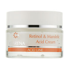 Акція на Крем для обличчя Clarena Retinol & Mandelic Acid Cream з ретинолом та мигдальною кислотою, 50 мл від Eva