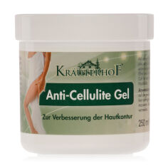 Акція на Гель Krauterhof Anti Cellulite  антицелюлітний з зігріваючим ефектом, 250мл від Eva