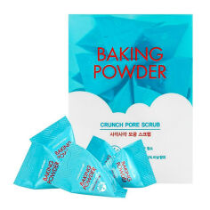 Акция на Набір скрабів для очищення шкіри обличчя Etude House Baking Powder Crunch Pore Scrub з харчовою содою, 24*7 г от Eva