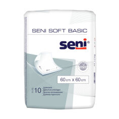 Акція на Пелюшки гігієнічні Seni Soft Basic 60*60 см, 10 шт від Eva
