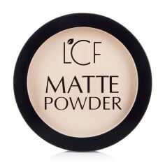 Акція на Матувальна компактна пудра для обличчя LCF Matte Powder тон 02, 13 г від Eva