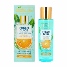 Акція на Зволожуюча гідро-ессенція для догляду за обличчям Bielenda Fresh juice апельсин, 110 мл від Eva