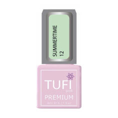 Акция на Гель-лак для нігтів Tufi Profi Premium Summertime, 12 Зелений ясен, 8 мл от Eva