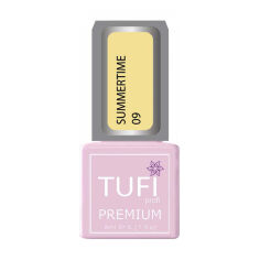 Акція на Гель-лак для нігтів Tufi Profi Premium Summertime, 09 Місячне світло, 8 мл від Eva
