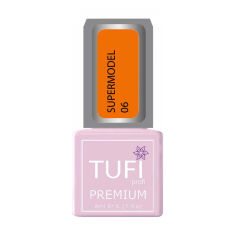 Акція на Гель-лак для нігтів Tufi Profi Premium Supermodel, 06 Крісті неоновий, 8 мл від Eva