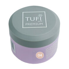 Акція на Гель для нарощування нігтів Tufi Profi Premium UV Gel, 04 Cover Light, 15 г від Eva