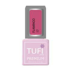 Акція на Гель-лак для нігтів Tufi profi Premium Flamingo 17 Цвіт конюшини, 8 мл від Eva