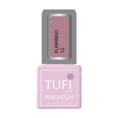 Акция на Гель-лак для нігтів Tufi profi Premium Flamingo 12 Сакура, 8 мл от Eva