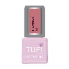 Акція на Гель-лак для нігтів Tufi profi Premium Flamingo 03 Ягідне парфе, 8 мл від Eva