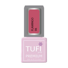 Акція на Гель-лак для нігтів Tufi profi Premium Flamingo 06 Ніжний поцілунок, 8 мл від Eva