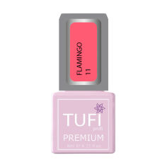 Акція на Гель-лак для нігтів Tufi profi Premium Flamingo 11 Ранок богині, 8 мл від Eva