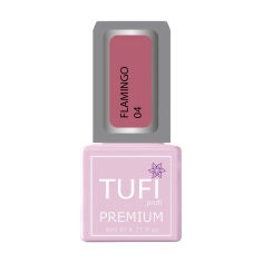 Акція на Гель-лак для нігтів Tufi profi Premium Flamingo 04 Рожеві сутінки, 8 мл від Eva