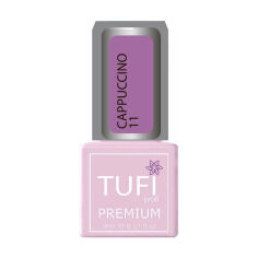 Акція на Гель-лак для нігтів Tufi Profi Premium Cappuccino 11 Рожеві сутінки, 8 мл від Eva