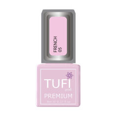 Акція на Гель-лак для нігтів Tufi Profi Premium French 05 Рожевий туман, 8 мл від Eva