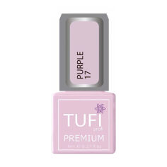 Акція на Гель-лак для нігтів Tufi Profi Premium Purple 17 Гірська лаванда, 8 мл від Eva