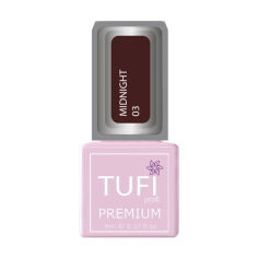 Акція на Гель-лак для нігтів Tufi Profi Premium Midnight 03 Пурпурне зілля, 8 мл від Eva